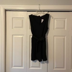 Gap black sleeveless romper